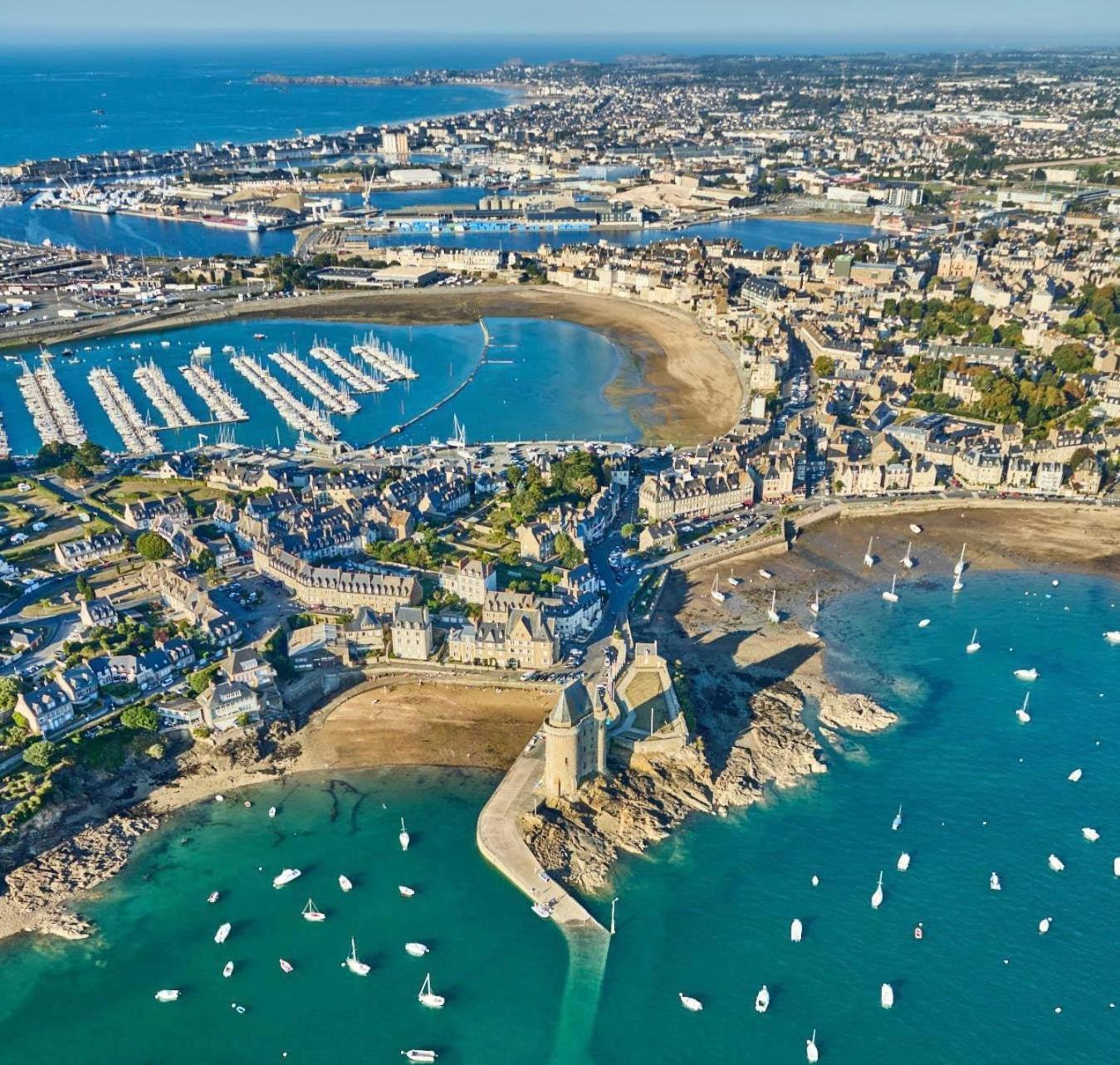  Kraou Kezeg   à 50m de la mer - 2/4 pers. Saint-Malo Exterior foto